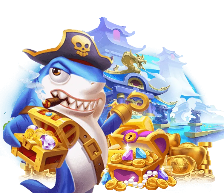 Ảnh chụp màn hình game Bắn Cá Phượng Hoàng với các sinh vật thần thoại và phần thưởng